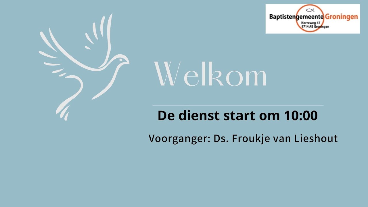 Kerkdienst zondag 8 februari 2026