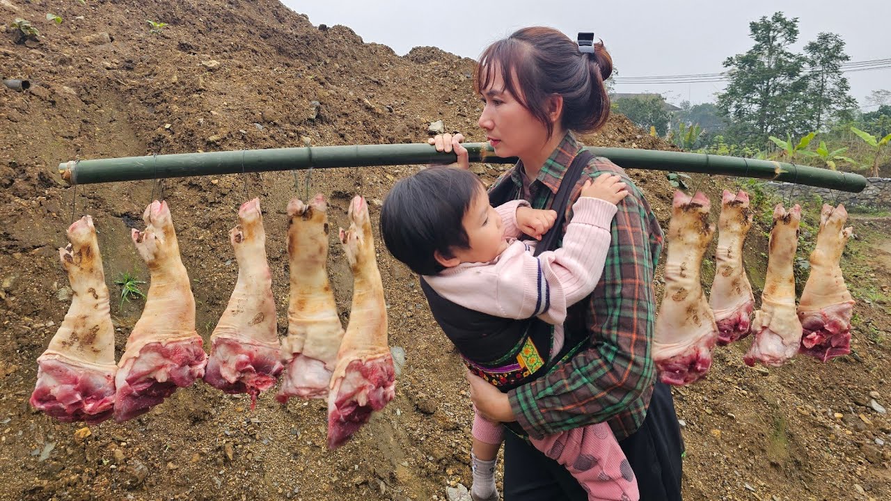 How to make braised Pork Trotters with Spices - Traditional - The best in the countryside.