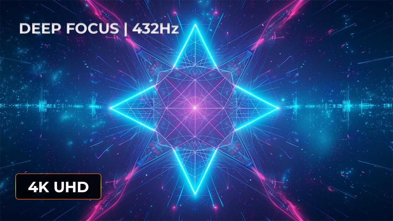 Deep Focus 432Hz 🌌 Lao Tzu, Tesla, Jung | Cosmic Synthwave Meditation | Phase II