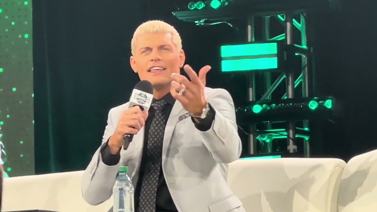Cody Rhodes WWE World Panel Part 2 (WrestleMania 40 Weekend)