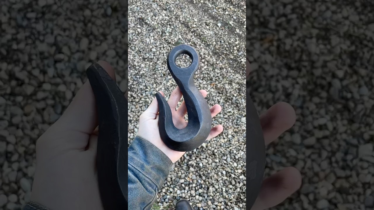Forging a Big Chain Hook