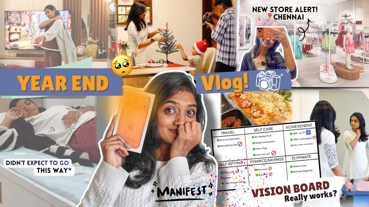 தமிழில்: Last few days of 2025 - So much Happened | Manifestation is real!🥺 | vision board worked??