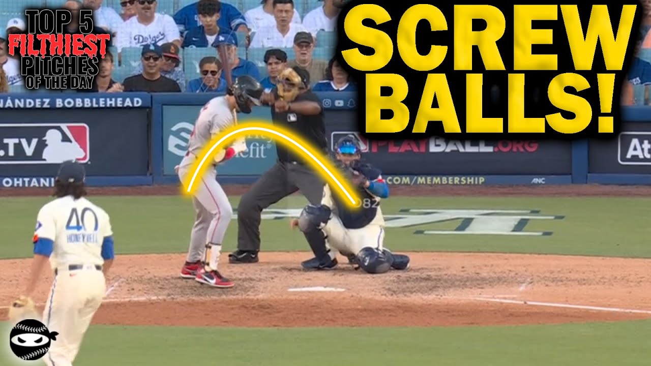 The Return of the SCREWBALL!! One of the Rarest pitches in Baseball
