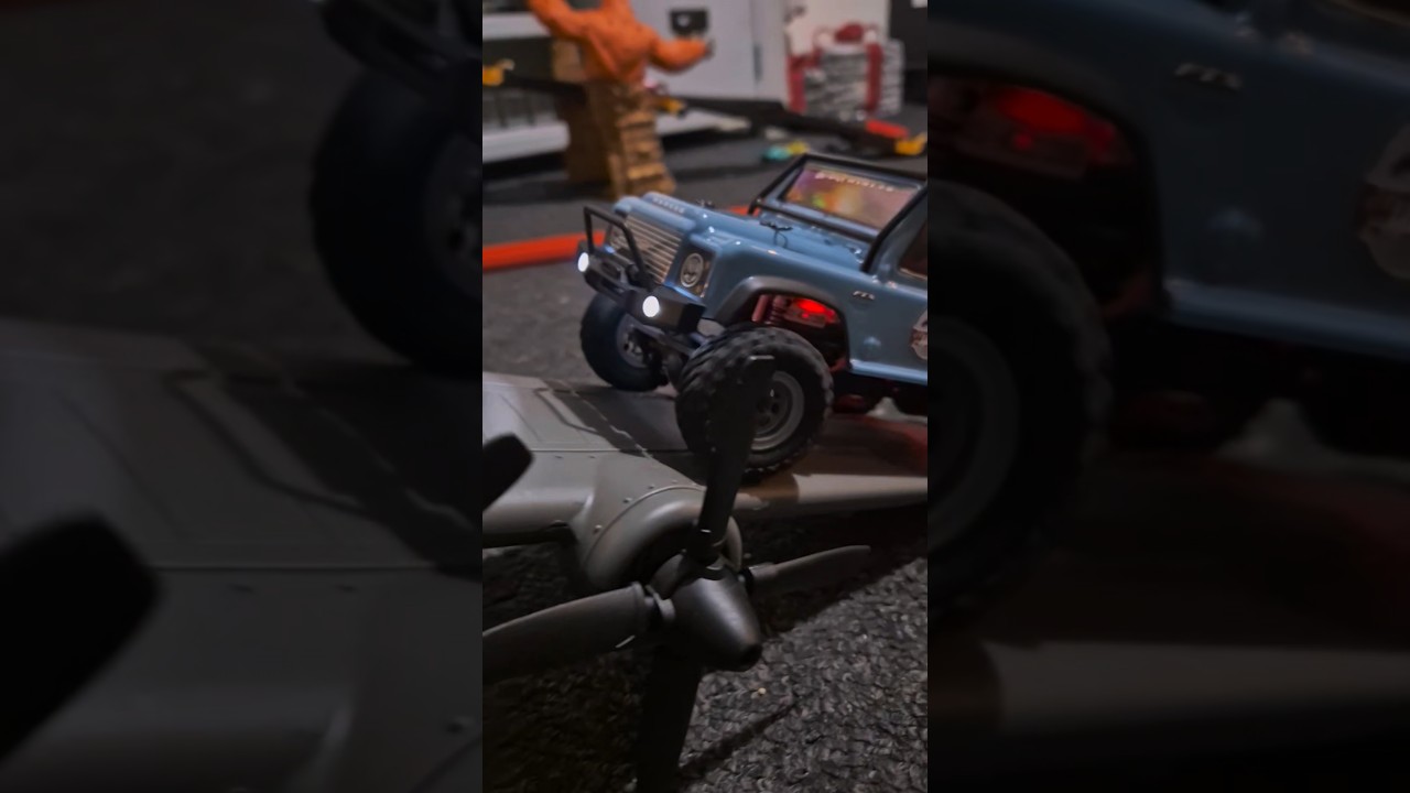 so we got an RC crawler for Christmas 