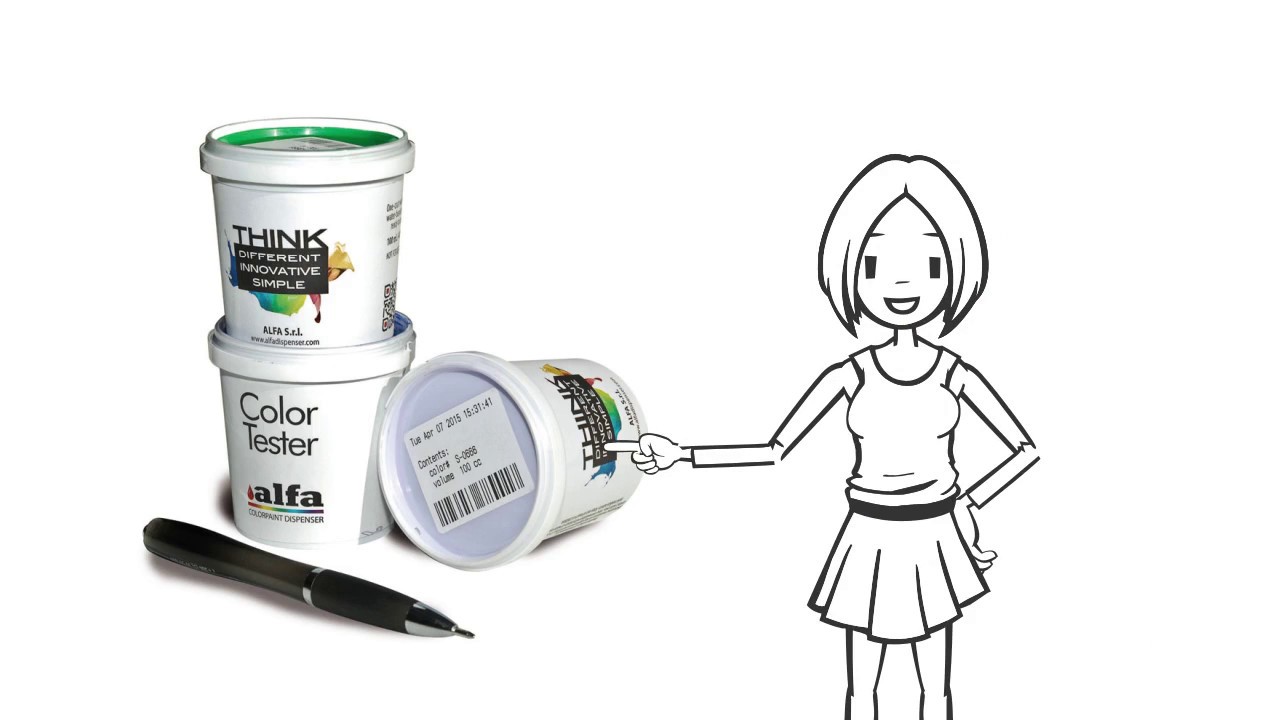 COLOR TESTER by Alfa S.r.l. - Help your customer choosing color and boost your sales!