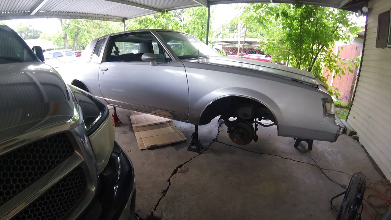 G Body Regal update - Chevy 350 Swap - first stages