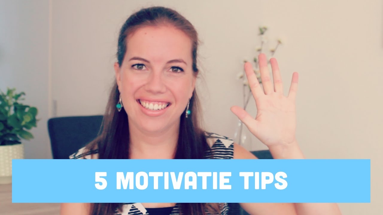 5 motivatie tips