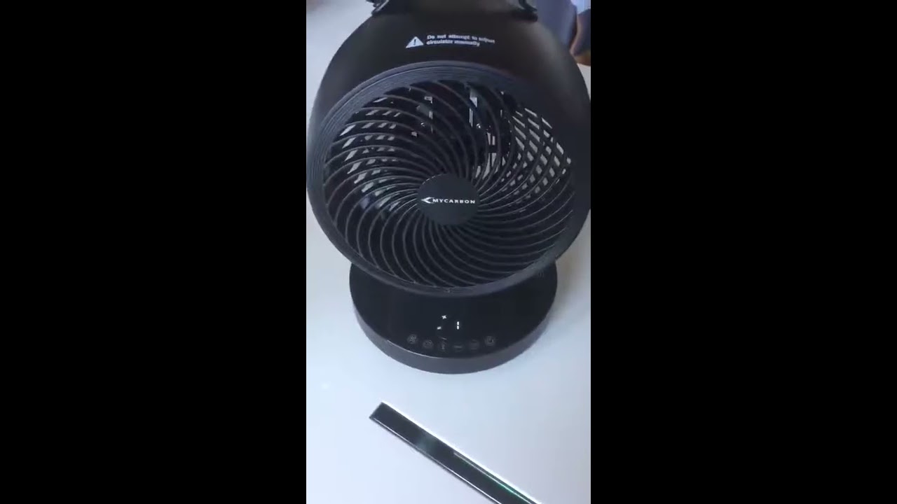 MYCARBON Ventilateur Silencieux 25dB 12 Vitesses Turbo Ventilateur, On ne s’en Passe plus !!