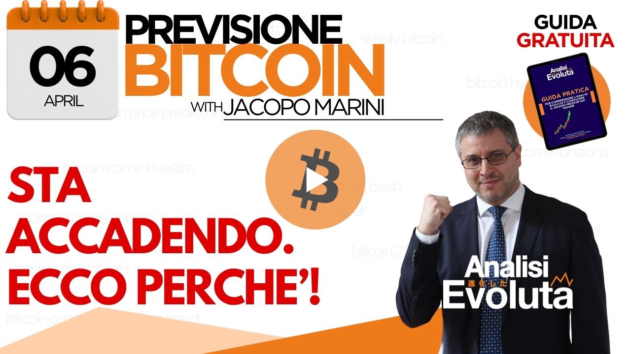 BITCOIN: STA ACCADENDO. ECCO PERCHE&rsquo;!