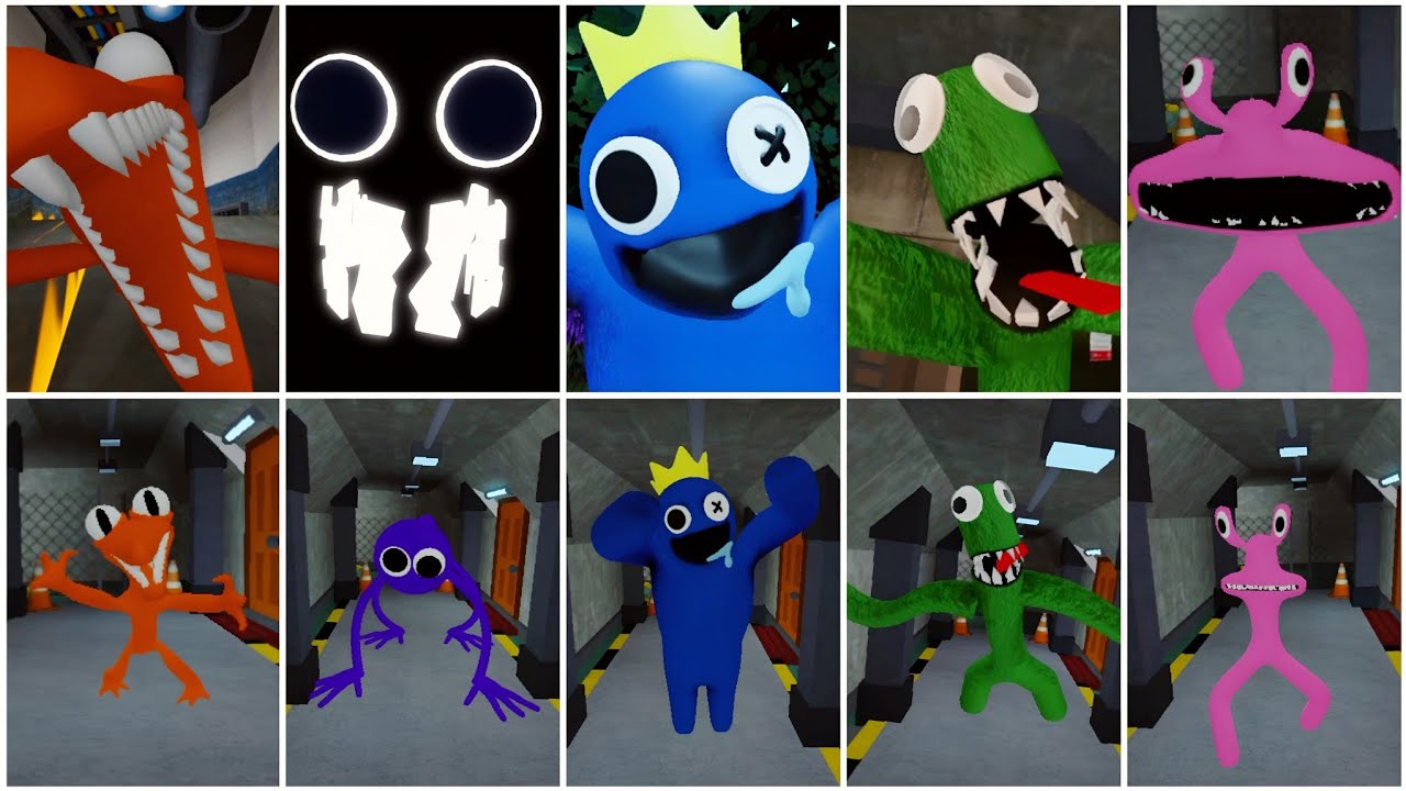 Rainbow Friends: Jumpscares vs. Ultra-Accurate RP!
