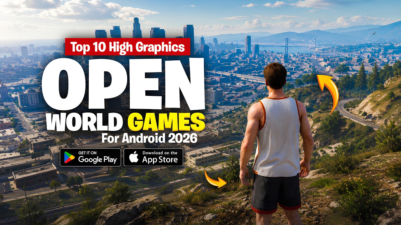 Top 10 New Open World Games for Android/iOS 2026 | Best Open World Games for Android - Episode 8
