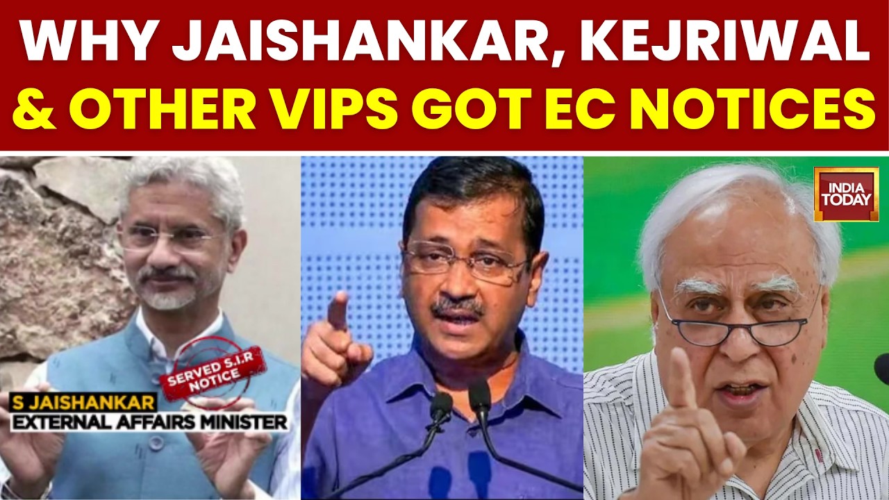 Delhi Election Commission Notices: Jaishankar, Kejriwal, Sisodia Among High-Profile Voters Flagge...