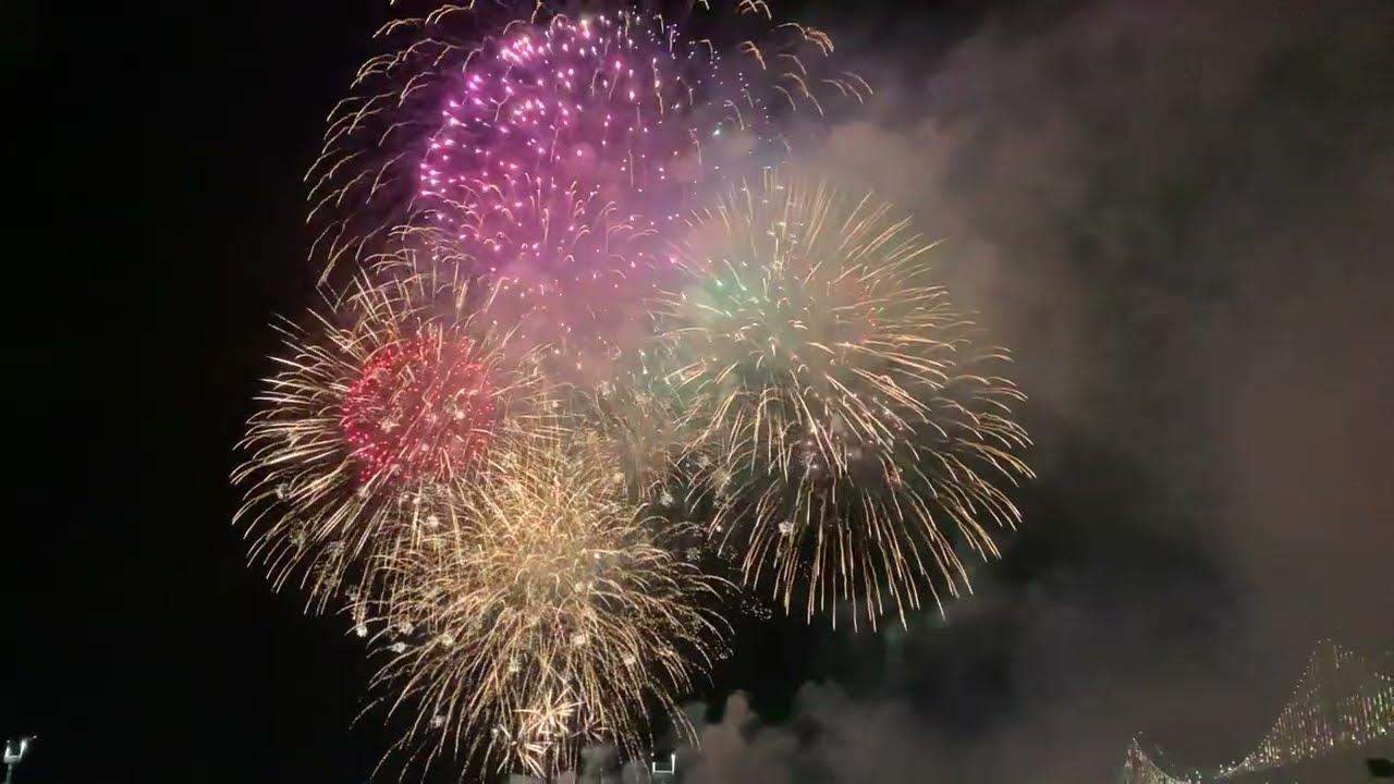 Fireworks 2023 San Francisco, USA 🇺🇸