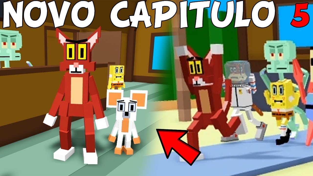 NOVO CAPITULO 5! ESTAMOS NA CIDADE DO BOB ESPONJA! - Roblox Kitty - NightExtreme