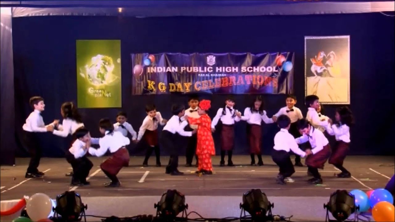 Anjana Sandhya UKG IPHS KG Day Dance 14-12-13