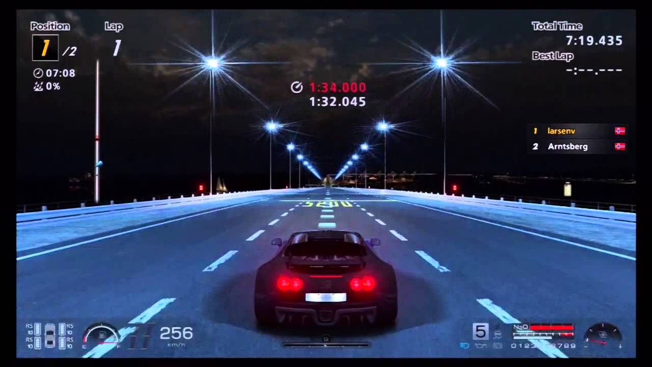 Gt6 | Drag Race | Bugatti Veyron VS Pagani Huayra | Gran Turismo 6