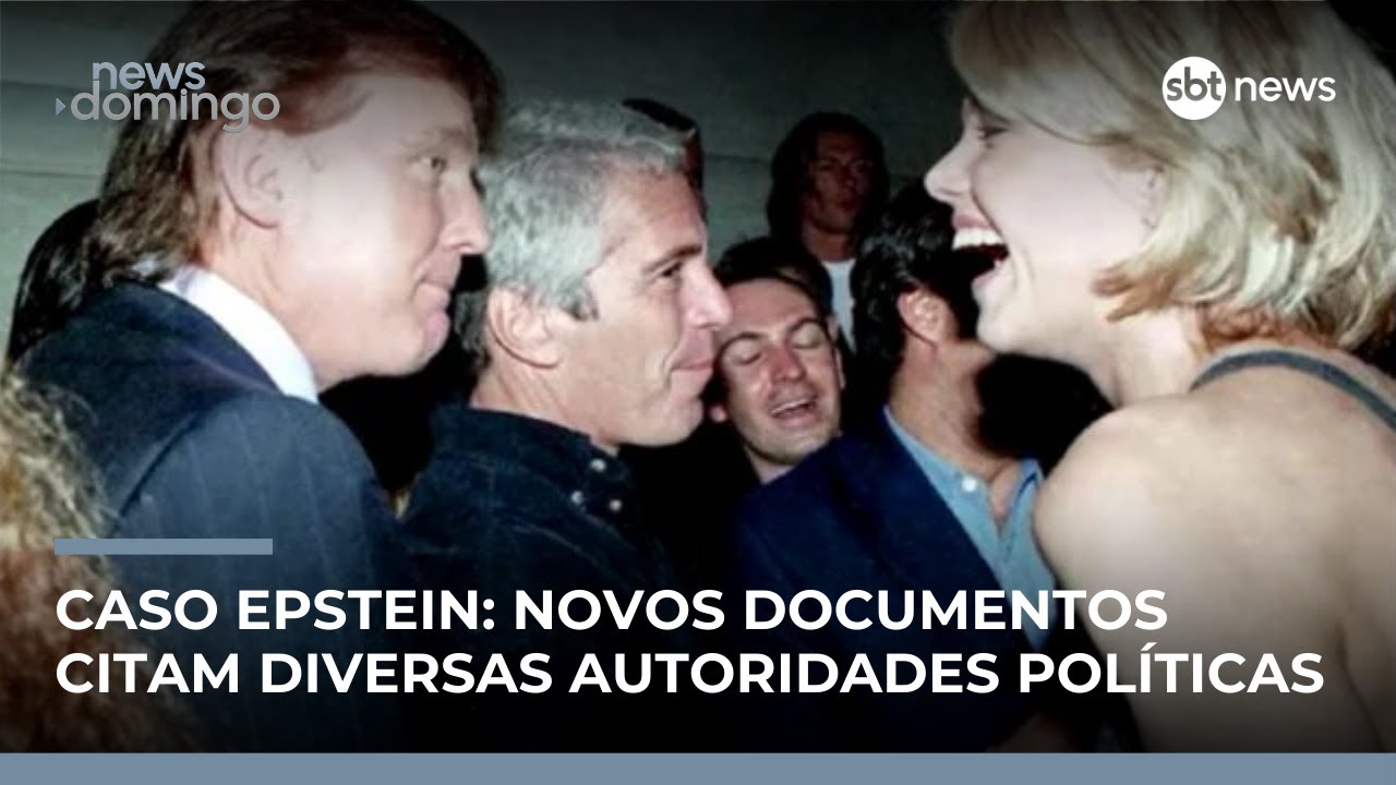 Caso Epstein: novos arquivos citam políticos e figuras públicas | #NewsDomingo