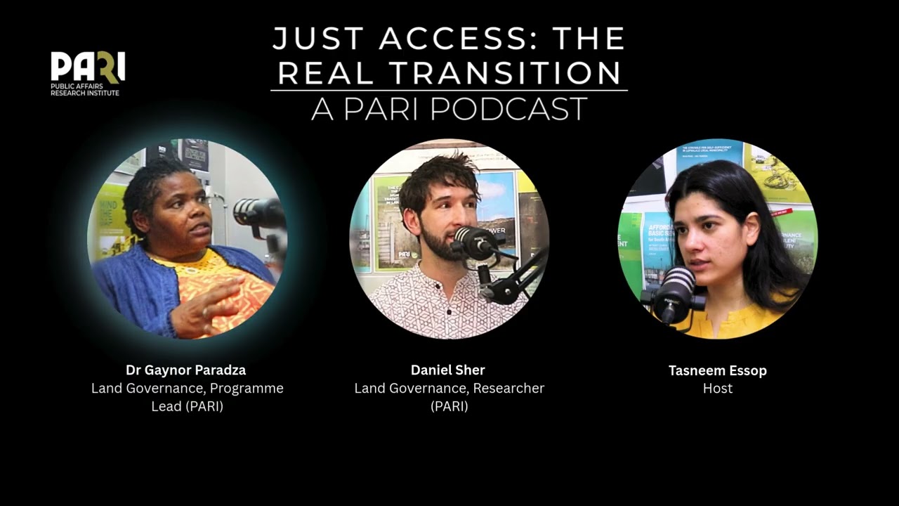 Just Access: The Real Transition - Episode 4: Governing the Ground
