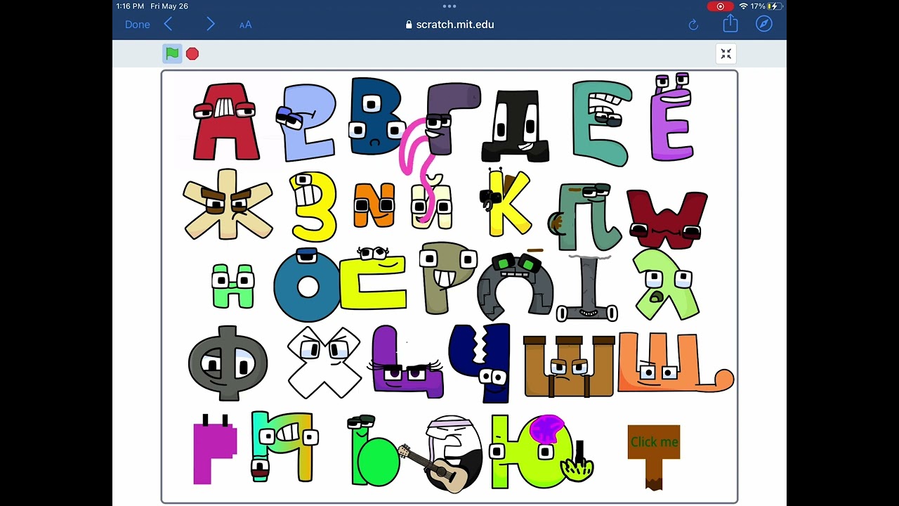Russian alphabet  lore cursed