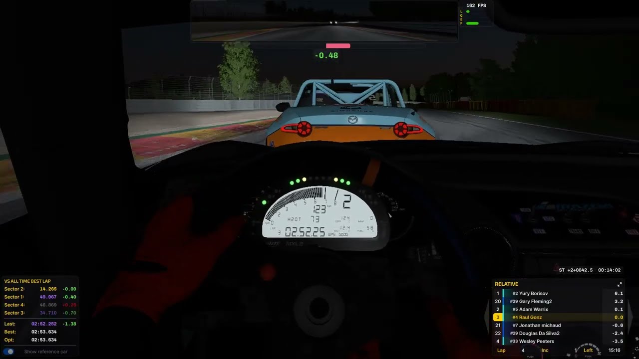 Carrera en el Circuit de Spa-Francorchamps
