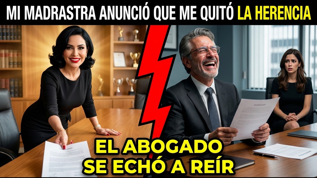 Mi Madrastra Anunció que Me Quitaría la Herencia: El Abogado Empezó a Reírse