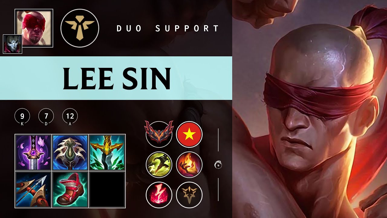 Lee Sin Support vs Milio - VN Grandmaster Patch 25.22