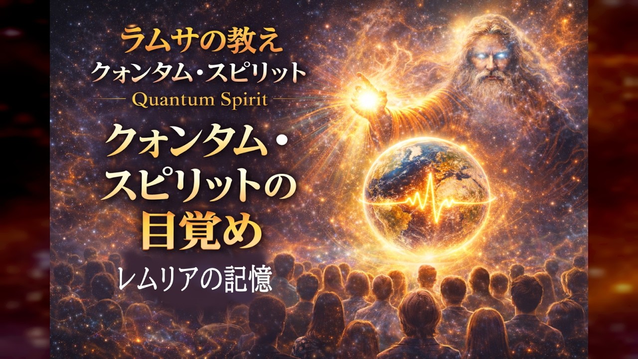 風の神ラムサの教えと（Quantum Spirit）クォンタム・スピリットの目覚め 〜ラムサの叡智と量子力学〜