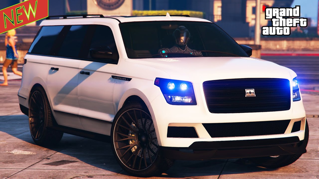 Landstalker XL Review & Test Drive & Best Customization  NEW SUV GTA 5 Online Lincoln Navigator DLC