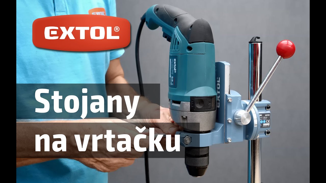 #45 Extol stojany na vrtačku: Správná dvojka pro přesnou práci