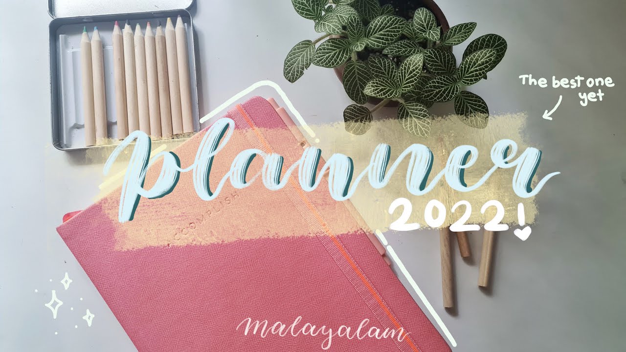 2022 planner | the best - Accomplish neorah 1969 | Malayalam | Safa with pen