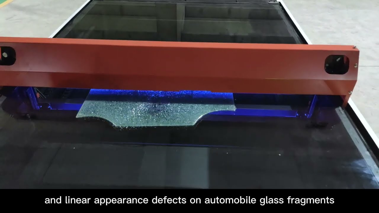 Tempered Glass Smart Scanner，Smart Manufacturing，Defect detection，AI vision technology