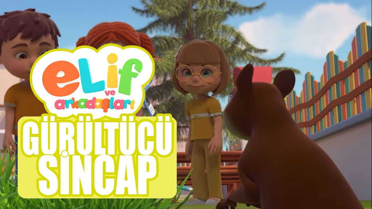 Elif ve Arkadaşları - Bölüm 25 - Gürültücü Sincap - TRT Çocuk Çizgi film