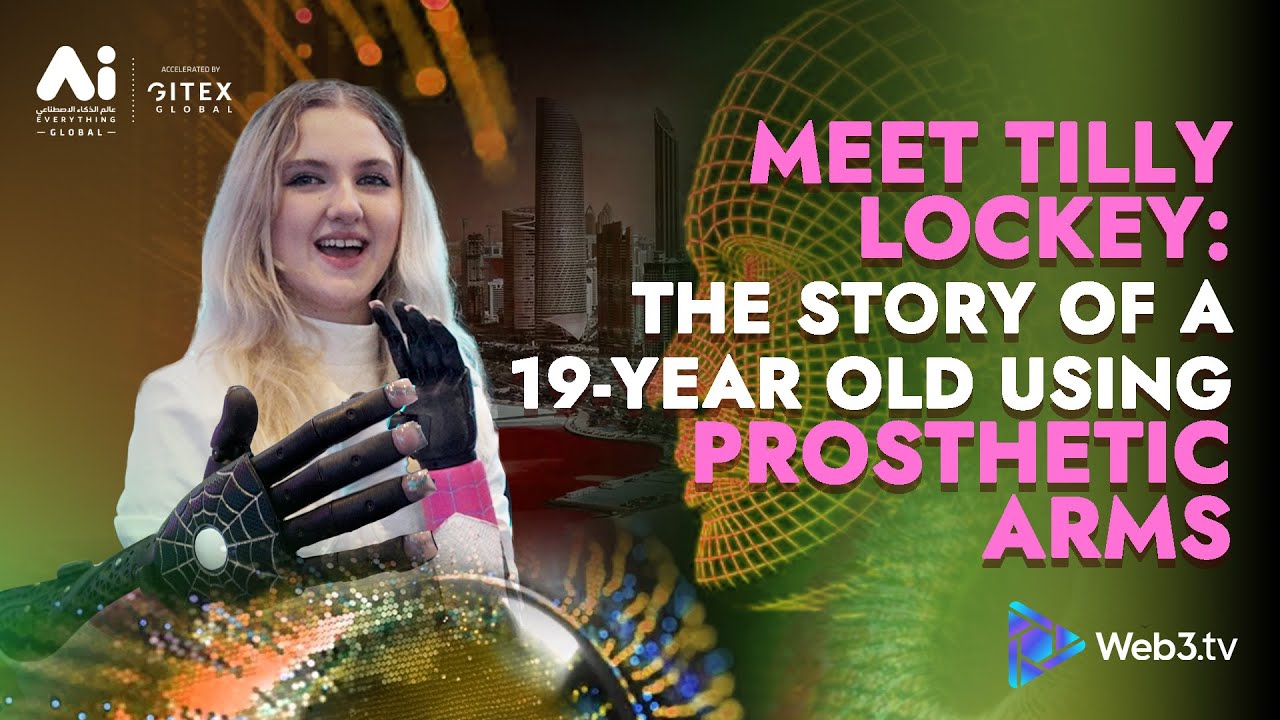 Tilly Lockey, Ambassador Artist at Bionic Arm at AI Everything Global 2025 Dubai