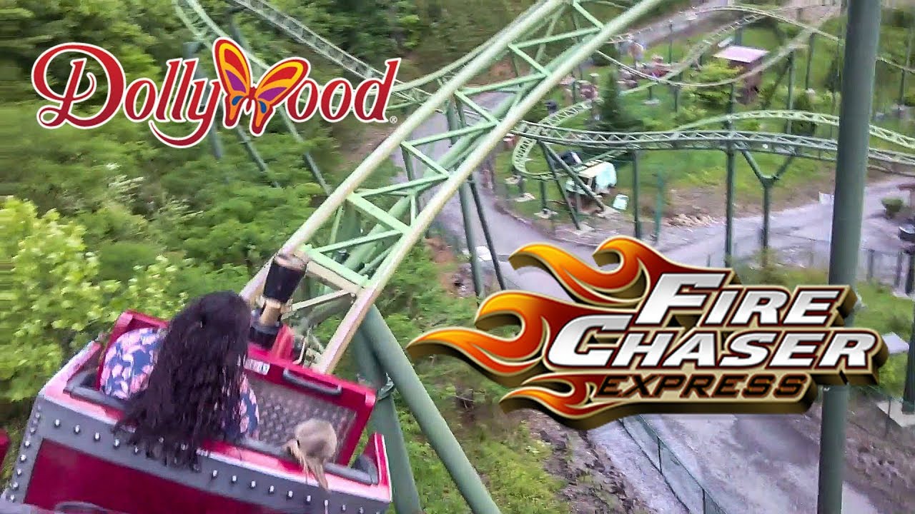 2019 FireChaser Express Roller Coaster On RIde HD POV Dollywood