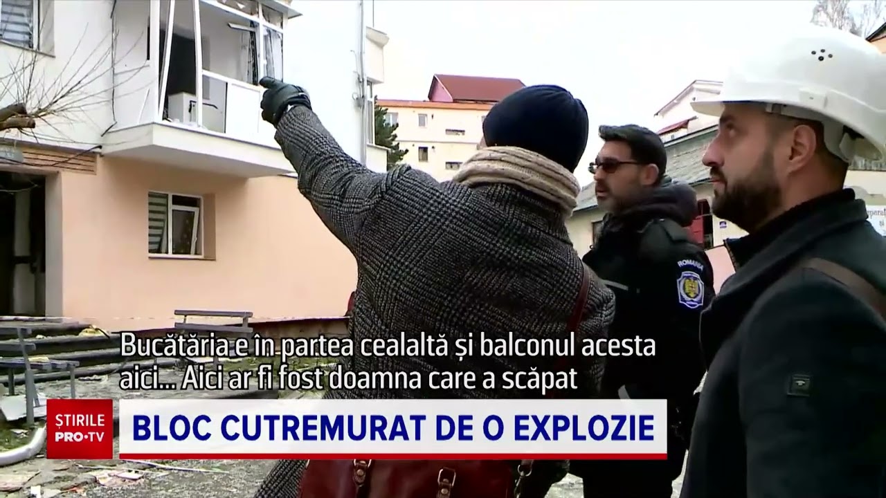 Deces după explozia produsă într-un bloc din Suceava
