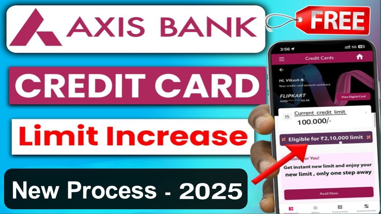 Axis Bank Credit Card Limit Increase Offer | Axis Bank Credit Card | Credit Card Limit Increase 2025