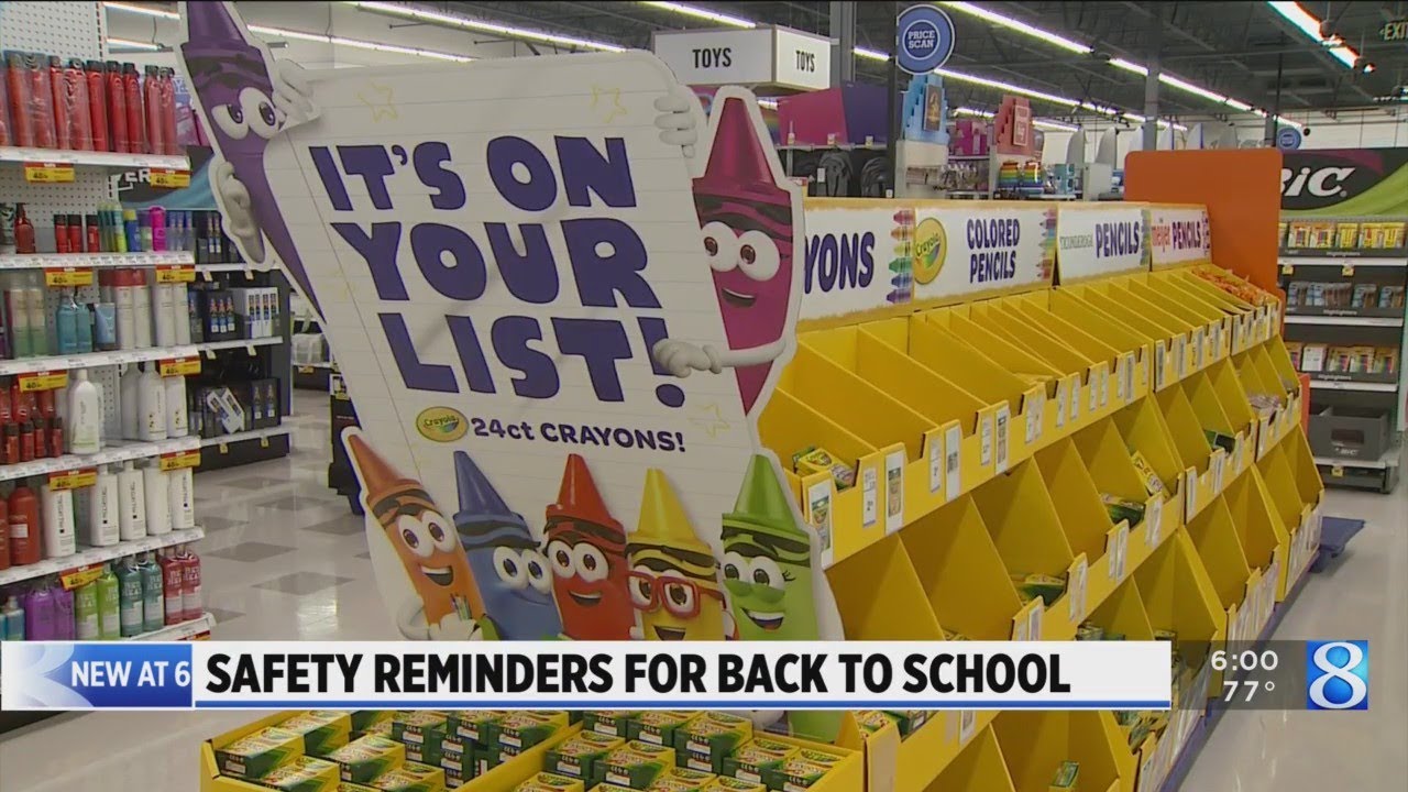 Expert offers safety checklist before start of school