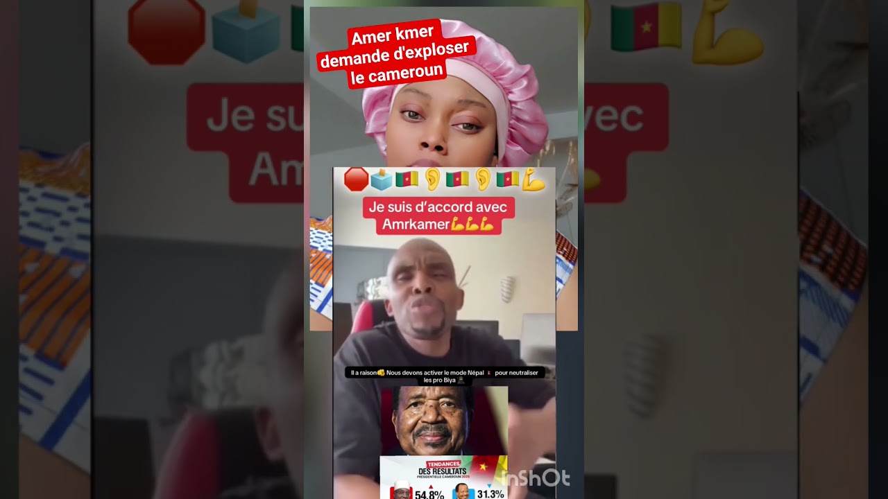 AMER KMER DEMANDE D'EXPLOSER LE CAMEROUN