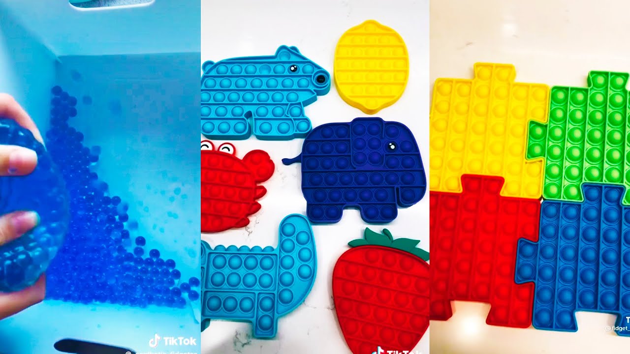 My Favourite Fidget Toys JUMBO POP IT TikTok Compilation 41