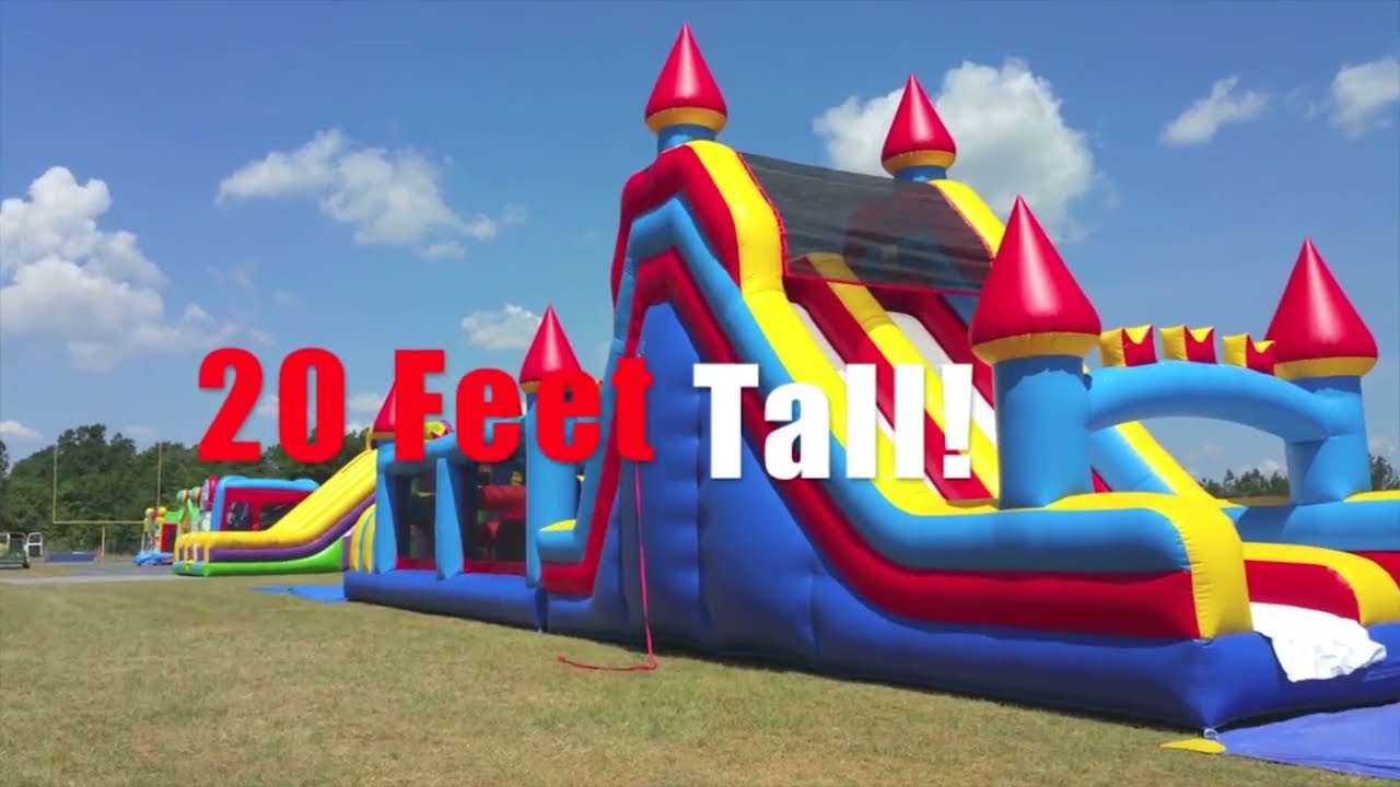 Giant Inflatable Obstacle Course | North Carolina Party & Event Rental Company