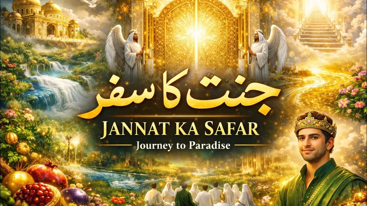 Jannat Ka Safar | Jannat Kaisi Hogi? 8 Darwaze, Nehrein Aur Jannat-ul-Firdous Ka Haqeeqi Manzar 