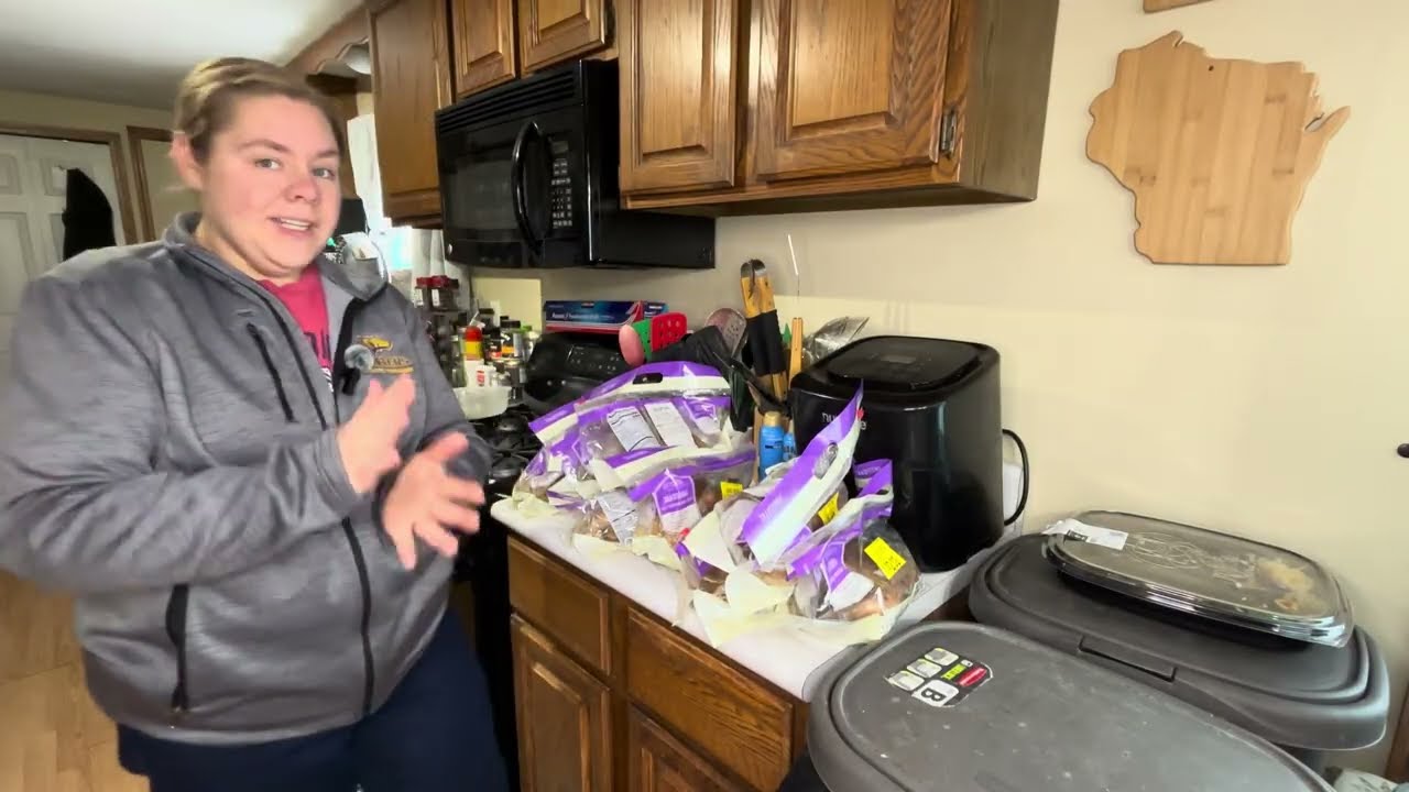 Processing rotisserie chickens 