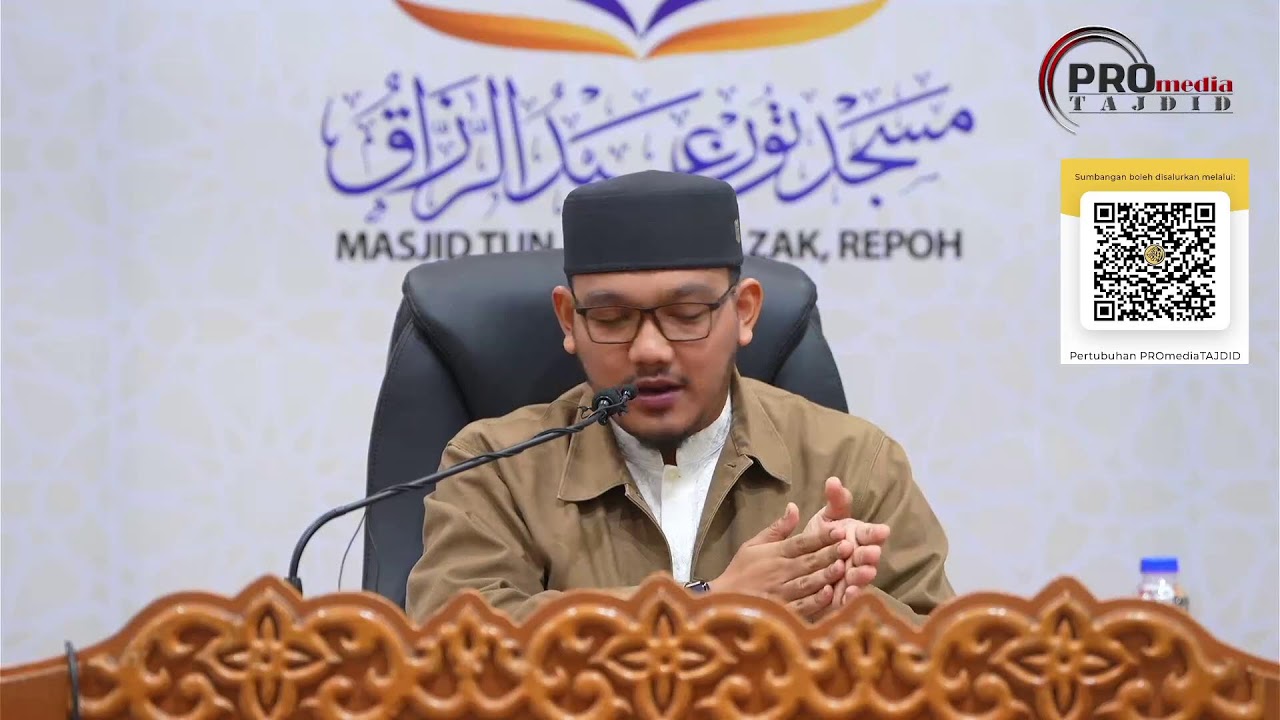 (🔴LIVE) 27-12-2025 Ustaz Qarni Edrus : Ahadith Islah Al-Qulub
