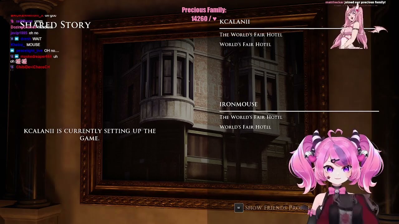 ironmouse - Mousey mistakes Demondice with Calli