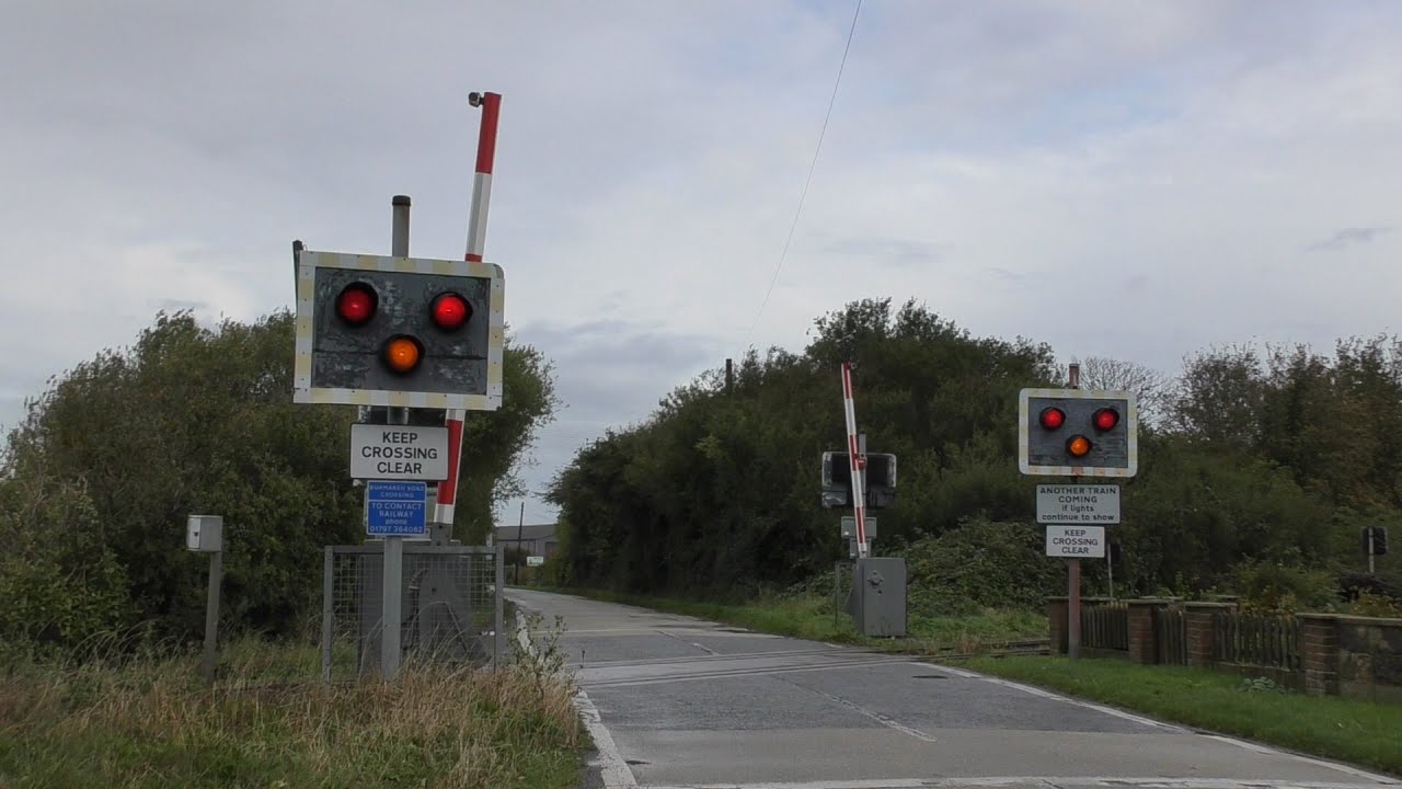 Burmarsh Road Level Crossing, Kent 30/10/21