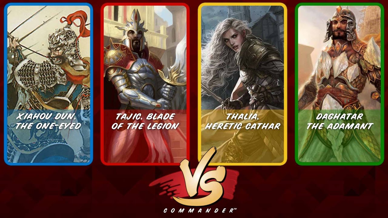 Commander VS S5E4: Xiahou Dun vs Tajic vs Thalia vs Daghatar vs The Horde [Multiplayer MtG]