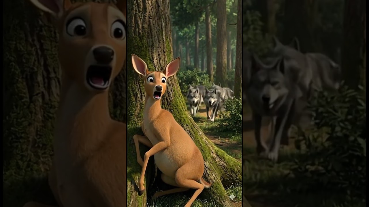 A Pregnant Deer Was Trapped From All Sides|#storytime #shortvideo #youtubeshorts #trending #ytshorts