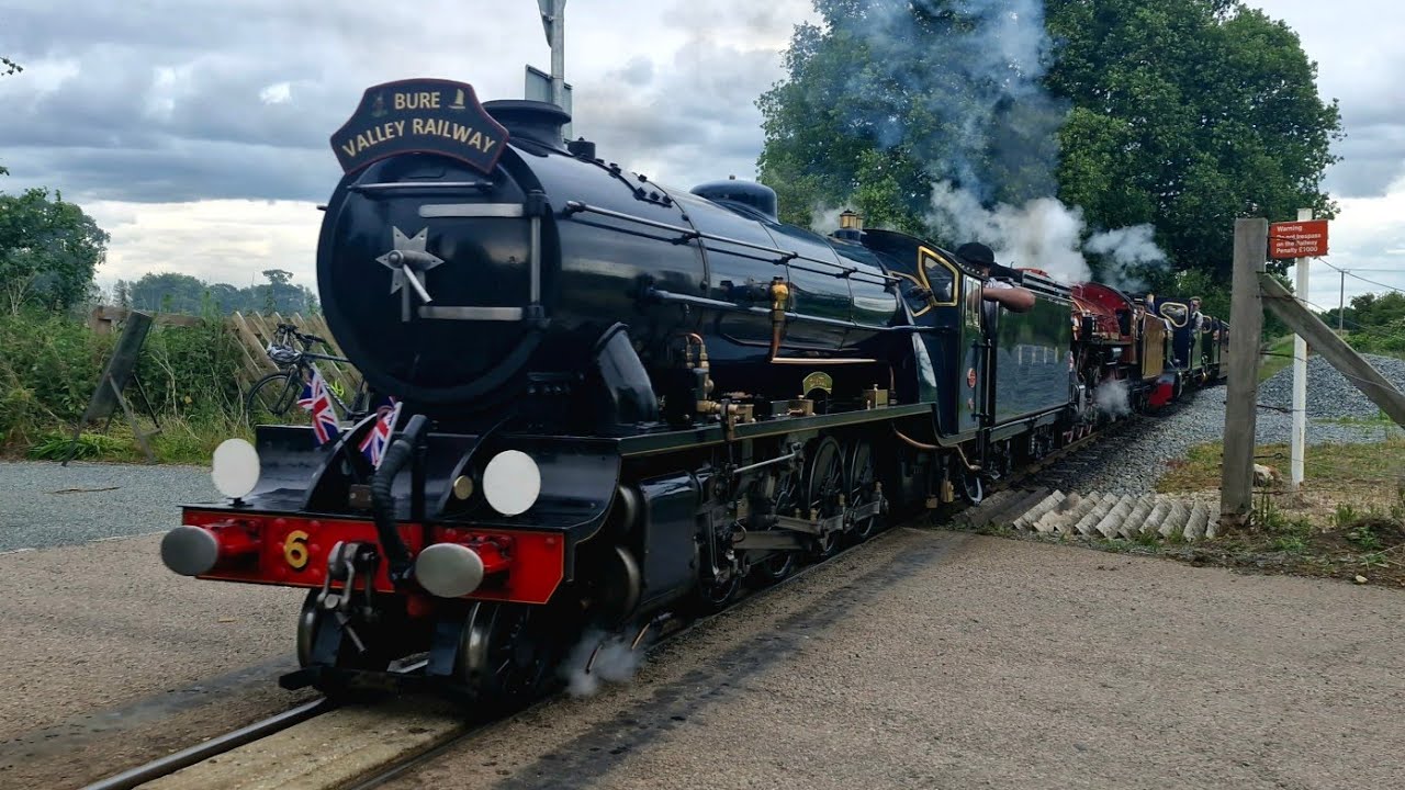 (QUADRUPLE HEADER) RH&DR6 - RH&DR9 - BVR6 - BVR7 All Whistle Through Sprats Green LC (08/06/2025)