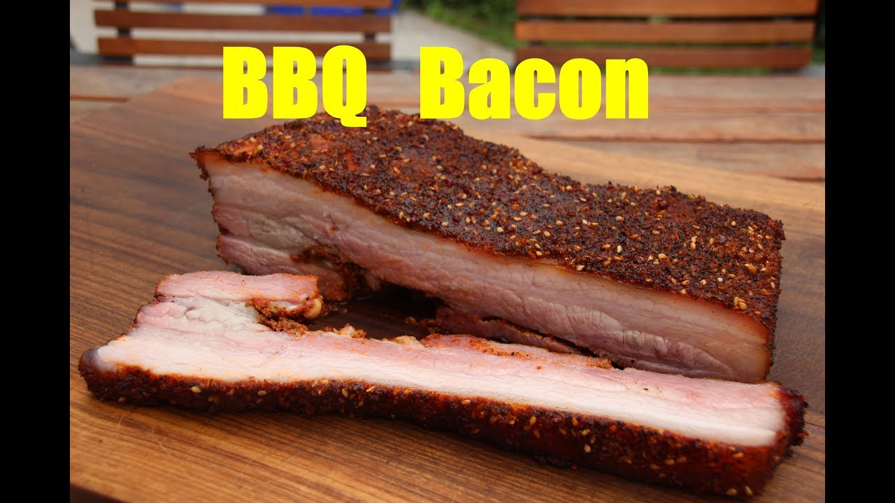 BBQ Bacon vom Watersmoker