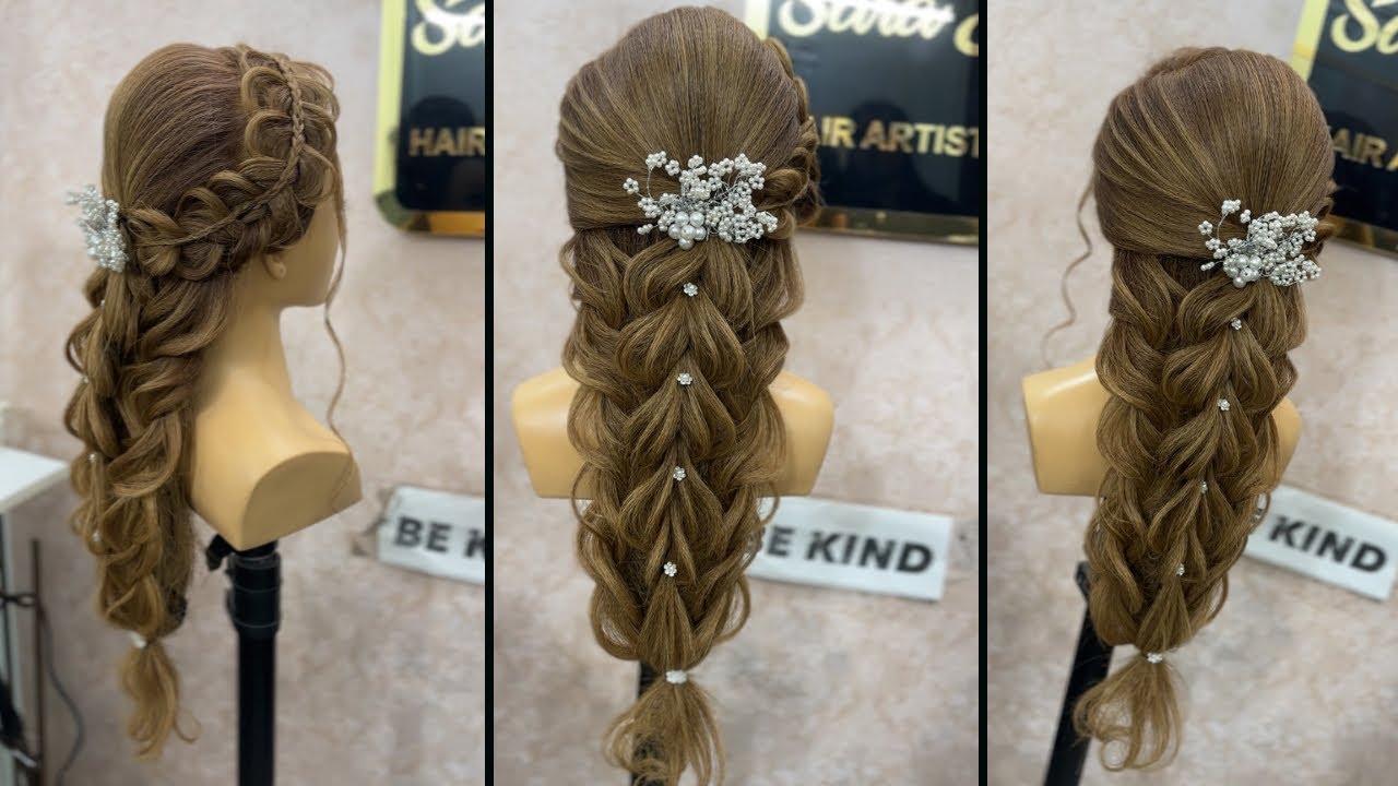Advance mermaid hairstyle for long hair 🥰🤩@jazzsarahairacademy9855 